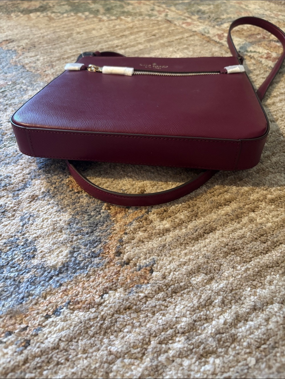 Kate Spade Fuchsia Leather Crossbody Bag - Picture 3 of 5